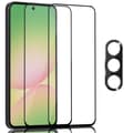 Miniatyrbillede 1 af 7: 2-Pack Samsung A56 Skærmbeskyttelse & 1-Pack linsebeskyttelse - Hærdet Glas 9H - Super kvalitet 3D