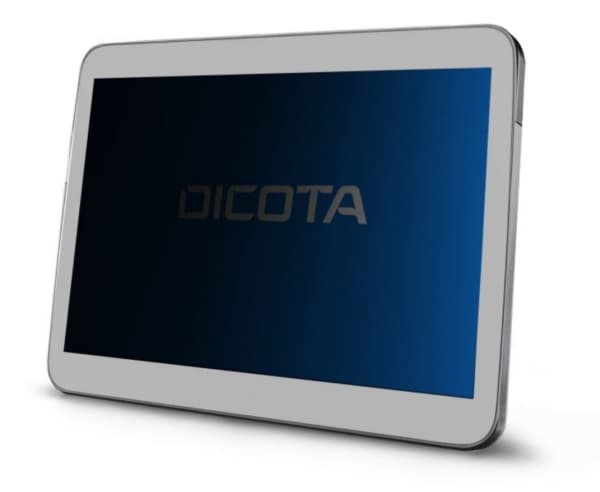 DICOTA - Skjermpersonvernfilter for nettbrett - film - 4-veis - klebemiddel - 11" - svart - for Apple 11-inch iPad Pro M4 Wi-Fi, M4 Wi-Fi + Cellular Sort