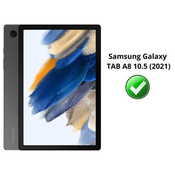 Skyddsskärm i plast för Samsung Galaxy TAB A8 10.5 (2021) [Pack 2] Resistent film skydd Phonillico®
