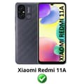 Miniatyrbild 2 av 4: Härdat glas för Xiaomi Redmi 11A [Pack 2] Skärmskydd Film Phonillico®