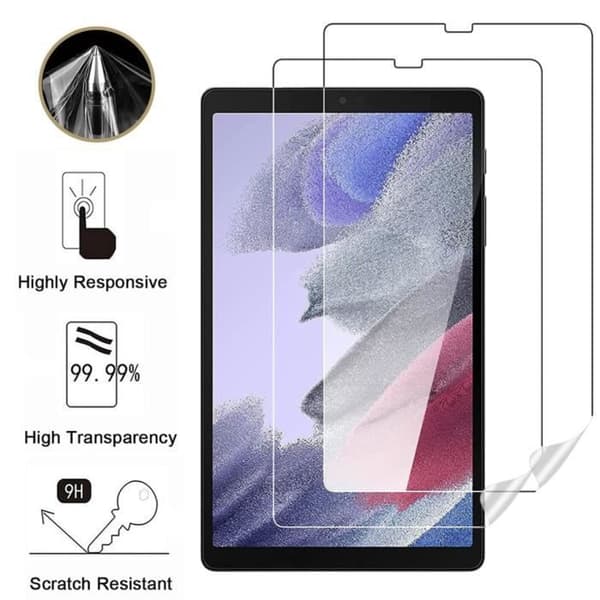 Skyddsskärm i plast för Samsung Galaxy TAB A7 LITE (2021) [Pack 2] Skyddande film Resistant Phonillico®