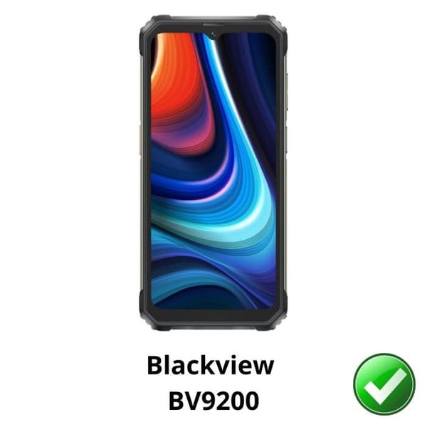 Skärmskydd - Phonillico - Blackview BV9200 - Pack 2 - Ultra Tunn - Repellerande mot repor
