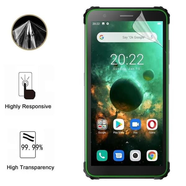 Skärmskydd - Phonillico - Blackview BV6600 - 2-pack - Ultrathin - Repellerande mot repor