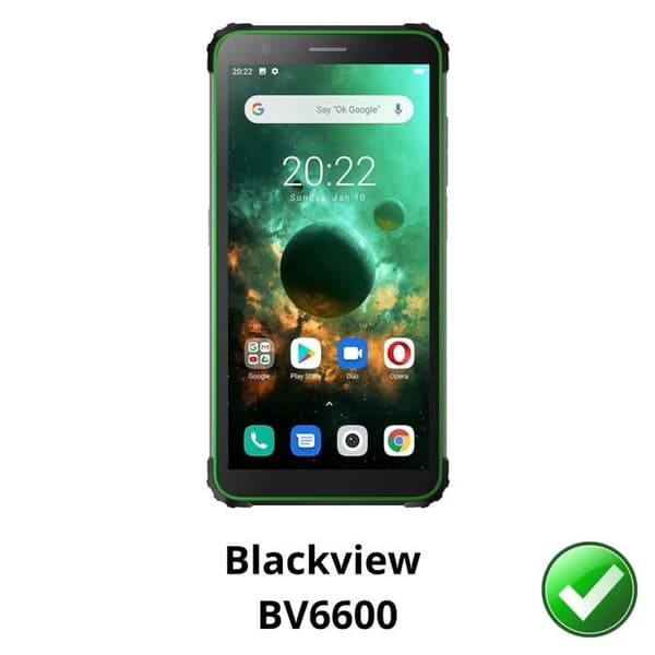 Skärmskydd - Phonillico - Blackview BV6600 - 2-pack - Ultrathin - Repellerande mot repor