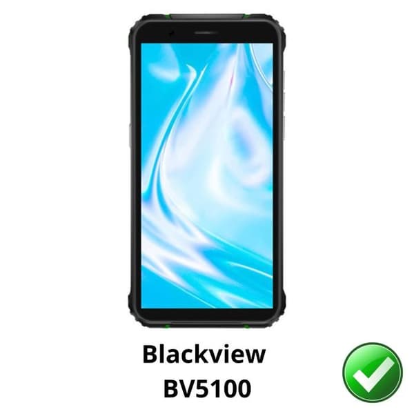 Skärmskydd - Phonillico - Blackview BV5100 - Pack 2 - Ultra Tunn - Repellerande mot repor