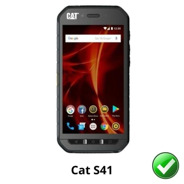 Skärmskydd - Phonillico - Cat S41 - Pack om 2 - Ultratunn - Rep-resistant