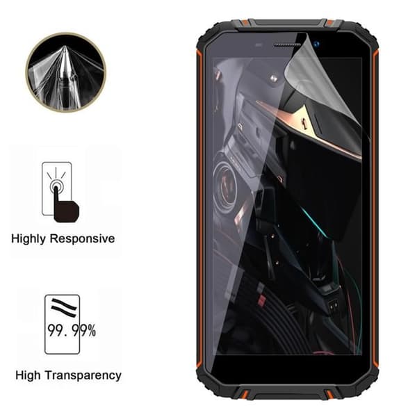 Skärmskydd - Phonillico - Oukitel WP18 Pro - Pack 2 - Ultratunn - Repellerande mot repor