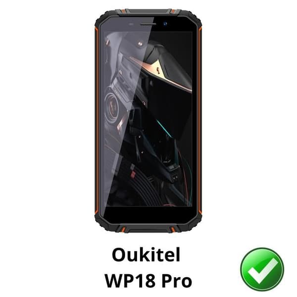 Skärmskydd - Phonillico - Oukitel WP18 Pro - Pack 2 - Ultratunn - Repellerande mot repor