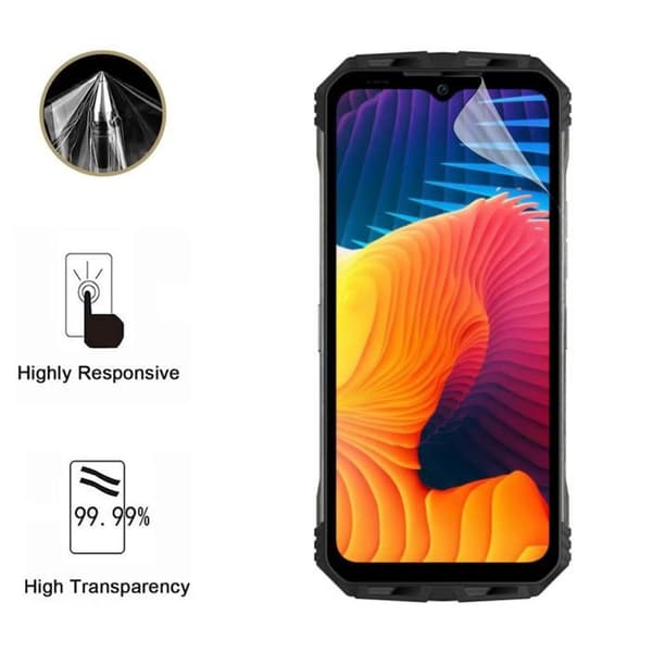 Skärmskydd - Phonillico - Doogee S96 GT - Pack om 2 - Ultratunn - Repförande