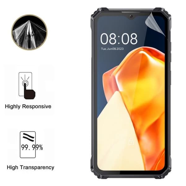 Skärmskydd - Phonillico - Oukitel WP28 - Pack 2 - Ultran slim - Ripskyddande