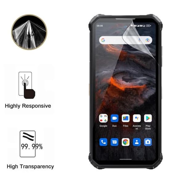 Skyddsskärm - Phonillico - Oukitel WP19 - Paket 2 - Repellerande mot repor - Ultra tunn