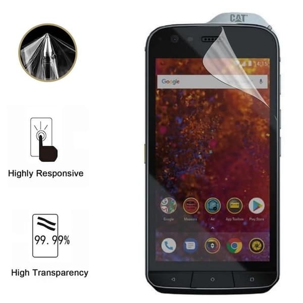 Skydd av skärm - Phonillico - Cat S61 - Paket med 2 - Ultra tunn - Repbeständig