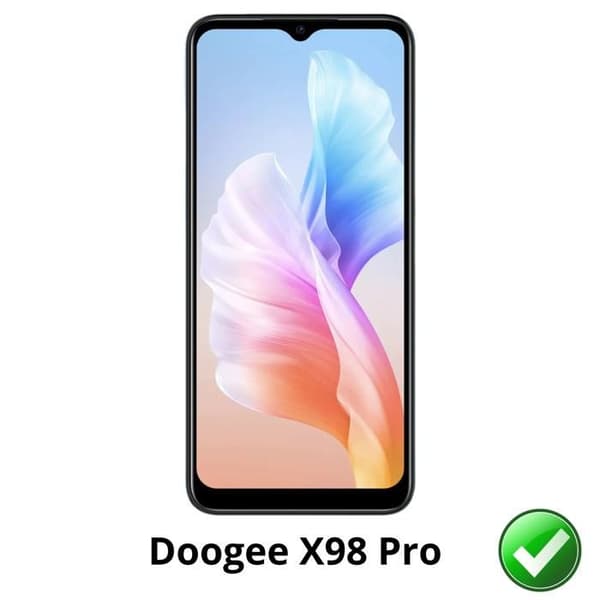 Skärmskydd - Phonillico - Doogee X98 Pro - Pack om 2 - Ultra tunn - Repellerande mot repor