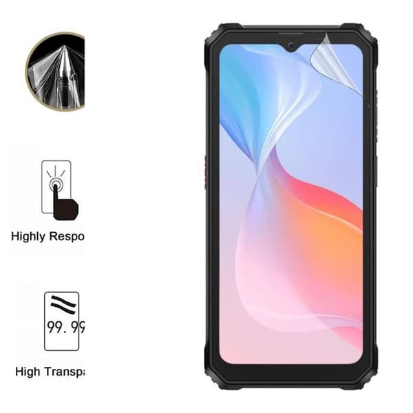 Skärmskydd - Phonillico - Blackview BV6200 Pro - Paket med 2 - Ultra tunn - Rep-resistant