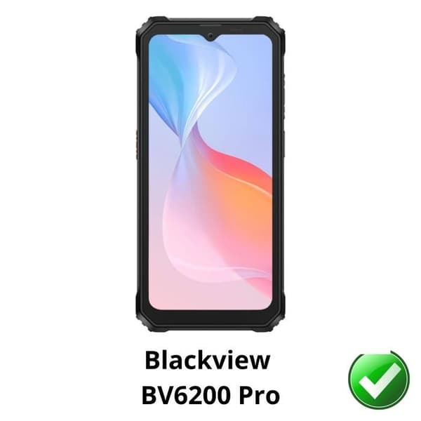 Skärmskydd - Phonillico - Blackview BV6200 Pro - Paket med 2 - Ultra tunn - Rep-resistant