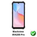 Miniatyrbild 2 av 3: Skärmskydd - Phonillico - Blackview BV6200 Pro - Paket med 2 - Ultra tunn - Rep-resistant