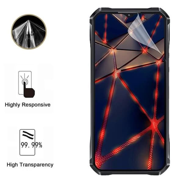 Skärmskydd - Phonillico - Oukitel WP33 Pro - Pack om 2 - Ultratunn - Repellent mot repor