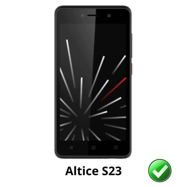 Skärmskydd - Phonillico - Altice S23 - Pack 2 - Repellerande för repor - Ultratunn
