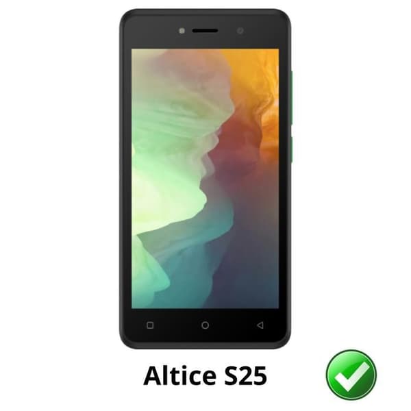 Skärmskydd - Phonillico - Altice S25 - Pack om 2 - Ultra tunn - Repellerande mot repor