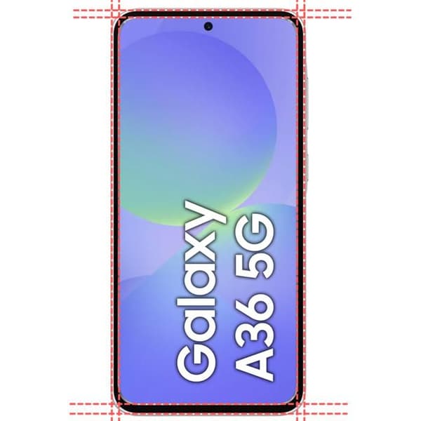 Glastålig - Phonillico® - Samsung Galaxy A36 5G - Paket 2 - Skydd för Skärm och Kamera - Repfria