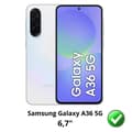 Miniatyrbild 2 av 6: Glastålig - Phonillico® - Samsung Galaxy A36 5G - Paket 2 - Skydd för Skärm och Kamera - Repfria