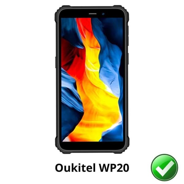 Skärm skydd - Phonillico - Oukitel WP20 - Pack 2 - Repellerande - Ultra tunn