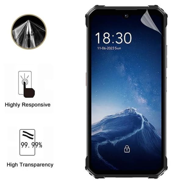 Skärmskydd - Phonillico - Oukitel WP26 - Pack 2 - Ultra Tunn - Repellerande mot repor