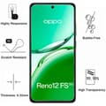 Miniatyrbild 3 av 5: Härdat glas för Oppo Reno 12 FS 5G [Pack 4] Skärmskydd Film Phonillico®