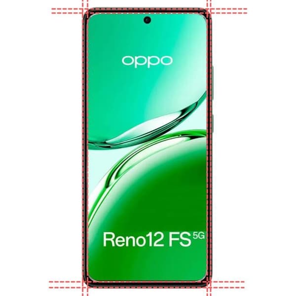 Härdat glas för Oppo Reno 12 FS 5G [Pack 4] Skärmskydd Film Phonillico®