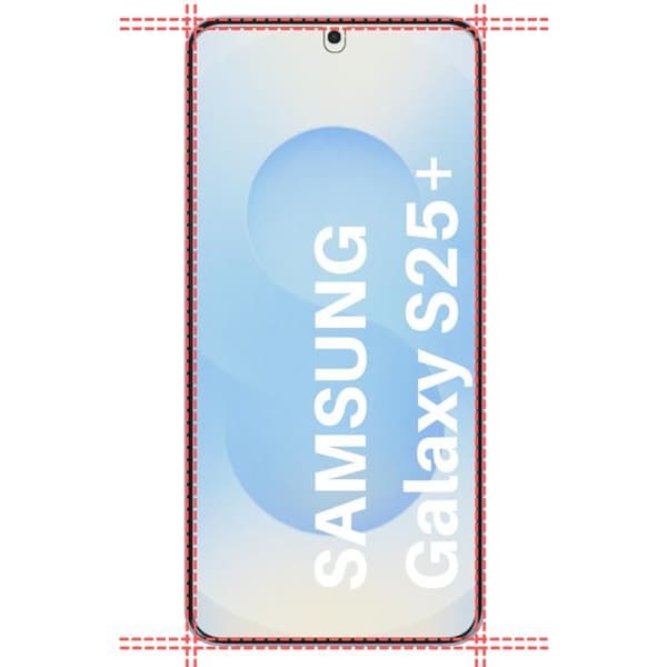 Härdat glas - Phonillico - Samsung Galaxy S25 PLUS - Pack om 4 - Repellerande - Transparent