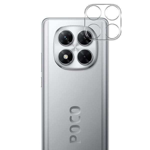 Skyddskamera - Phonillico® - Xiaomi Poco X7 5G - 2-pack - Härdat glas - Represistent