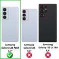 Miniatyrbild 2 av 5: Härdat Glas - Phonillico - Samsung Galaxy S25 PLUS - Pack 2 - Repellerande mot repor - Transparent