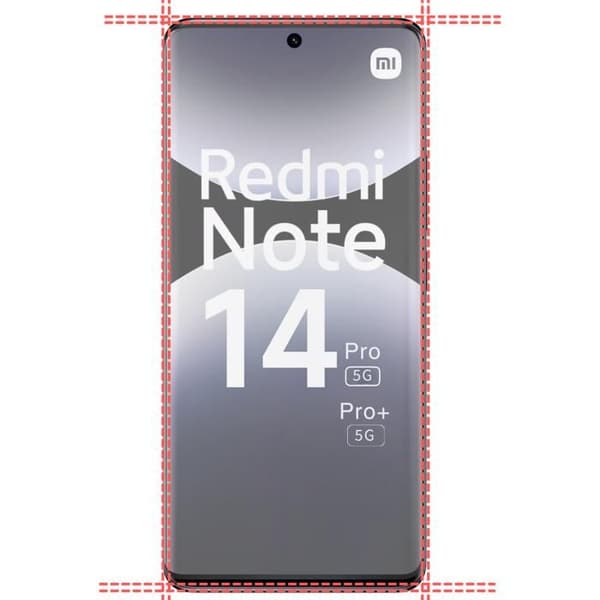 Härdat Glas för Xiaomi Redmi Note 14 PRO / Redmi Note 14 PRO PLUS 5G [Pack 2] Skärmfilms Skydd Phonillico®