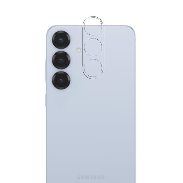 Härdat Glas - Phonillico - Samsung Galaxy S25 - Pack 2 - Skydd för Skärm och Kamera - Rep resistent