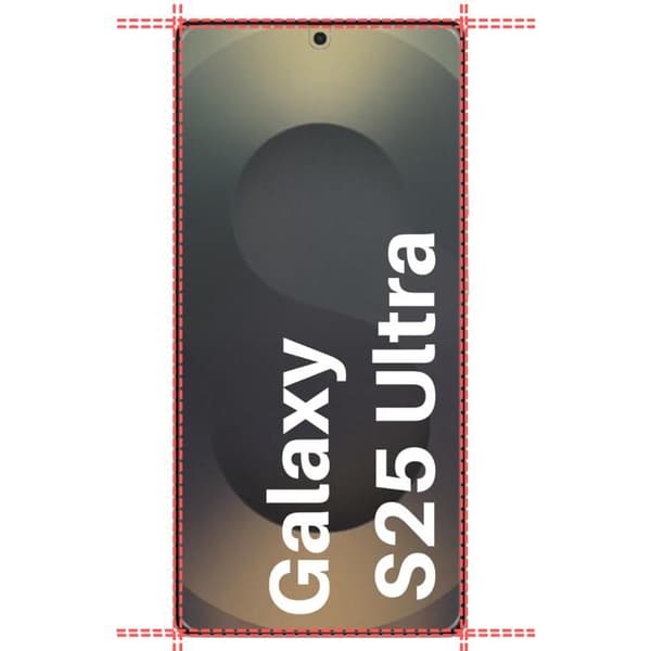 Härdat glas - Phonillico - Samsung Galaxy S25 ULTRA - Pack om 4 - Repellerande mot repor - Skärmskydd