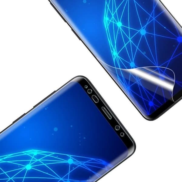 Filmhållare Samsung Galaxy S8 - Ultra tålig böjd plastskyddsskärm, repbeständig, ultratunn [Phonillico®]