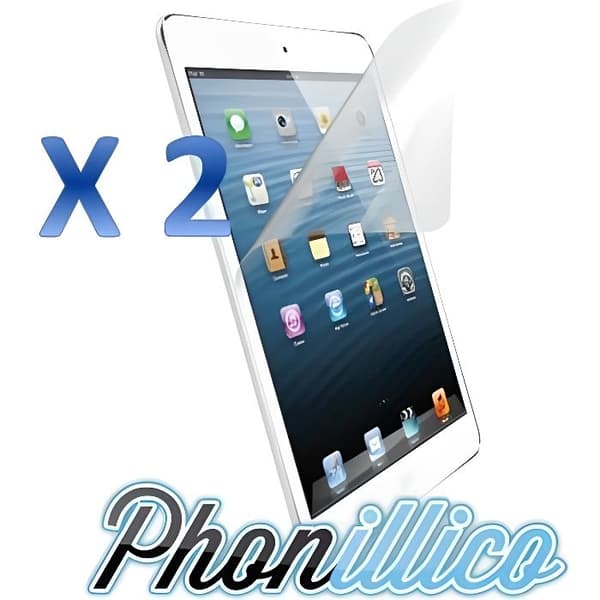 Lot 2 Films plastprotectorer kompatibla med iPad Air 1 Air 2 - Phonillico®