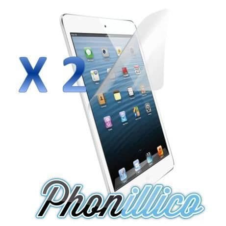 Paket med 2 plastskyddskompatibla med Apple iPad Mini 1 2 3