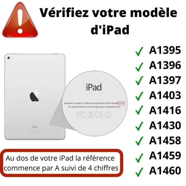 Lot 3 Plastskyddsfilmer kompatibla med Apple Ipad 2 3 4