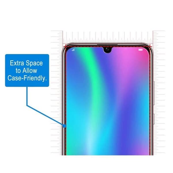 Verre Härdat Huawei HONOR 10 LITE - [Pack 3] Skärmskydd Film Ultra Motståndskraftig [Phonillico®]