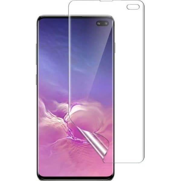 Film skyddsplast Samsung Galaxy S10 PLUS - Skyddande plastskärm Incurve Integral Resistant [Phonillico®]