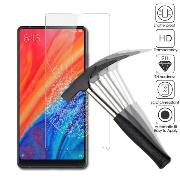 Filmm för Skydd av Skärmen - Phonillico® - Xiaomi MI MIX 2 - Härdat Glas - Repbeständig - Stötbeständig