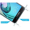 Miniatyrbild 3 av 4: Skärmskyddsfilm - Phonillico® - Samsung Galaxy A5 2016 A510 - Pack om 3 - Ultratålig - Svart