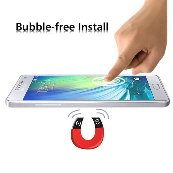 Film avskydd för skärm - Phonillico® - Samsung Galaxy A3 2015 A300 - Pack om 3 - Ultra hållbar - Svart