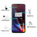 Miniatyrbild 2 av 4: ONEPLUS 6T-skal - Transparent mjuk silikon TPU-gel + skärmskydd i härdat glas [Phonillico®]