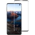 Miniatyrbild 1 av 4: Härdat Glas - Phonillico® - Samsung Galaxy S10 - Svart Kant - Rep resistant - Skärmskydd