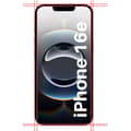 Miniatyrbild 4 av 6: Härdat Glas - Phonillico® - iPhone 16e - Paket 2 - Skärmskydd och Kameraskydd - Repotålig