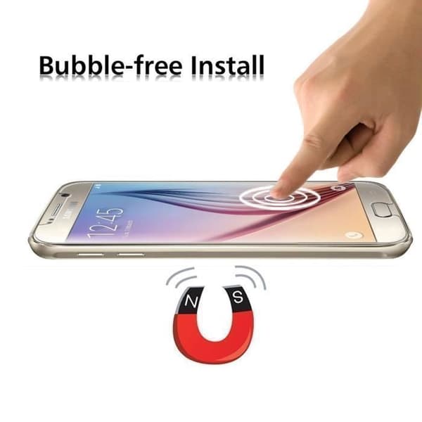 Härdat Glas - Phonillico® - SAMSUNG GALAXY S6 - Ultra Resistent - Transparent - Pack 1