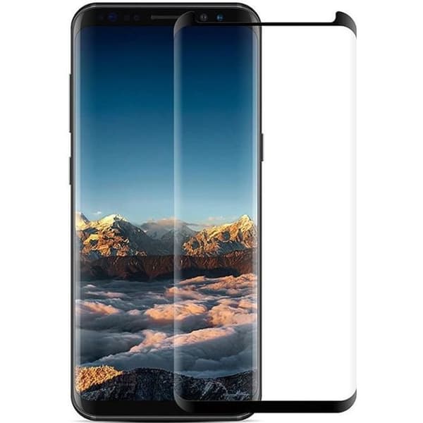 Härdat Glas för Samsung Galaxy NOTE 9 - Svart Kant Skyddsglas Skärm Ultra Motståndskraftig [Phonillico®]