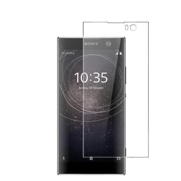 Skärmskydd - Phonillico® - SONY XPERIA XA2 - Härdat glas - Repåtersäker - Transparent